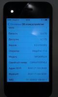 Лот: 5370842. Фото: 2. Iphone 4s 8Gb Black РСТ (на гарантии... Смартфоны, связь, навигация