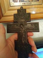 Лот: 12872121. Фото: 2. Крест православный, старинный. Антиквариат