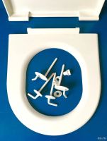 Лот: 13394720. Фото: 5. 🚽 Сиденье унитазное из дюропласта...
