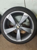 Лот: 25855341. Фото: 2. Литые диски Audi rotor 8xR18 5x112. Шины, Диски