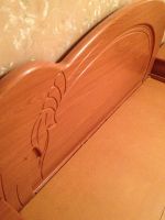 Лот: 3633603. Фото: 4. Кровать двуспальная б/у + 2 прикраватные... Красноярск