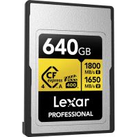 Лот: 25558433. Фото: 2. Карта памяти Lexar 640GB Professional... Носители информации