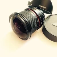 Лот: 6245925. Фото: 2. Объектив Samyang 8mm f/3.5 AS... Фото, видеокамеры, оптика