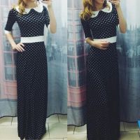 Лот: 7026642. Фото: 2. Повседневное длинное черное в... Женская одежда