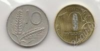 Лот: 657418. Фото: 2. Монета Италии 10 чентезимо 1953г... Монеты