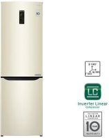 Лот: 15920092. Фото: 7. Холодильник LG GA-B429SYUZ / бежевый...