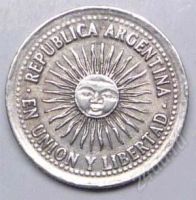 Лот: 1577078. Фото: 2. Аргентина. 5 сентаво 1994г. Монеты