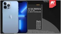 Лот: 19827415. Фото: 2. АКБ Apple iPhone 13 Pro Max (A2484... Запчасти, оборудование