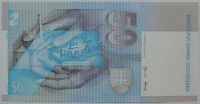 Лот: 5733615. Фото: 2. Словакия 50 крон 2002, в обороте... Банкноты