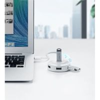 Лот: 21438358. Фото: 2. USB-хаб UGREEN USB 2.0 Hub 4 Ports... Периферия