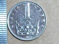 Лот: 12884769. Фото: 8. Монета 1 крона одна Чехия 1994...