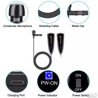 Лот: 16175012. Фото: 6. Петличный Bluetooth микрофон Kimafun...
