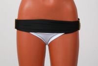 Лот: 3470362. Фото: 3. Купальник черно-белый. Одежда, обувь, галантерея