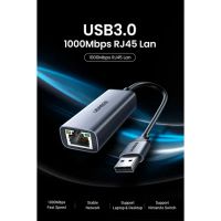 Лот: 21438322. Фото: 2. Адаптер UGREEN USB to RJ45 Ethernet... Носители информации