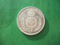 Лот: 19501651. Фото: 5. Бразилия 500 рейс 1860 г., серебро...