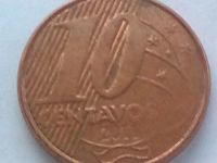 Лот: 16061980. Фото: 2. Монета Бразилии, 10 сентаво. Монеты