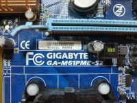 Лот: 24862275. Фото: 2. Мат. плата Gigabyte/GA-M61PME-S2... Комплектующие