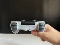 Лот: 24909752. Фото: 3. Джойстик dualshock 4 серебристый. Компьютеры, оргтехника, канцтовары