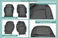 Лот: 12499705. Фото: 2. Чехлы на сиденья Toyota RAV-4... Оснащение, оборудование, аксессуары