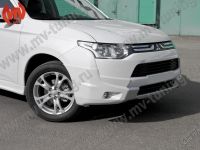 Лот: 6596479. Фото: 2. Накладка на передний бампер, Mitsubishi... Автохимия, масла, тюнинг
