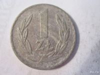 Лот: 8482765. Фото: 2. 1 злотый 1966 Польша. Монеты