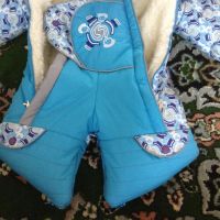 Лот: 7123449. Фото: 3. Комбинезон и конверт 2 в 1 зимний... Дети растут