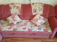 Лот: 3813005. Фото: 2. Уголок, диван+ кресло+подушки. Мягкая мебель