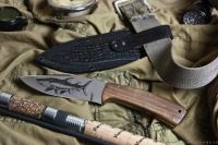 Лот: 8360574. Фото: 4. Нож Акула-2 дерево-орех, сталь... Красноярск