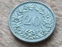 Лот: 11571126. Фото: 2. Монета 20 раппен рапп Швейцария... Монеты