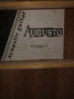 Лот: 15040457. Фото: 3. Гитара Augusto Gringo 3. Музыкальные инструменты и оборудование