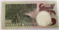 Лот: 21105663. Фото: 2. Ангола (Португальская) 100 эскудо... Банкноты