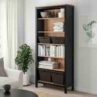 Лот: 20557599. Фото: 2. Стеллаж IKEA хемнэс-темно-светлый. Хранение вещей