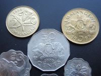 Лот: 18627667. Фото: 3. 6 монет Эсватини Свазиленд Африка... Коллекционирование, моделизм