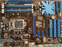 Лот: 1507355. Фото: 2. ASUS P7P55 LX (LGA1156). Комплектующие