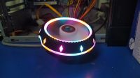 Лот: 20090113. Фото: 2. Кулер RGB LED подсветка, универсальный... Комплектующие