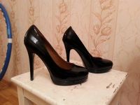 Лот: 3184583. Фото: 3. туфли черные лаковые. Одежда, обувь, галантерея