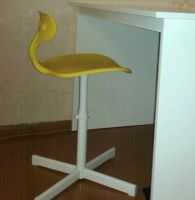 Лот: 7530740. Фото: 2. Ikea Стул офисный желтый ИКЕА... Офисная мебель и домашние кабинеты