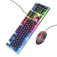 Лот: 22390283. Фото: 9. Клавиатура + мышь Hoco GM18 Luminous...