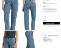 Лот: 20648399. Фото: 4. Женские прямые джинсы Lee Jane... Красноярск