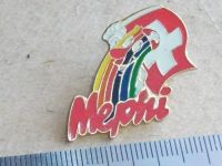 Лот: 15437572. Фото: 2. Значок Mephi фирма ? реклама Швейцария... Значки, медали, жетоны
