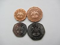 Лот: 4864763. Фото: 2. Уганда набор из 4 монет 1987 г... Монеты