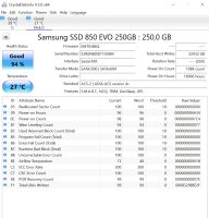 Лот: 20318539. Фото: 3. SSD Samsung 250Gb 2'5 SATA3 850... Компьютеры, оргтехника, канцтовары