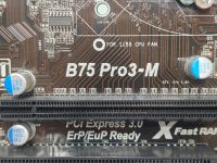 Лот: 25651978. Фото: 2. Мат. плата ASRock B75 Pro3-M/LGA1155... Комплектующие