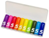 Лот: 15324469. Фото: 3. Батарейки Xiaomi Zi5-AA Rainbow... Бытовая техника