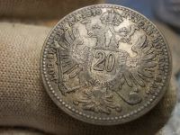 Лот: 17355924. Фото: 2. Редкость! 20 Крейцеров-1870 года... Монеты