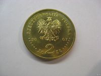 Лот: 18358578. Фото: 2. Польша, 2 злотых 2007 года. 75-летие... Монеты