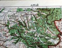 Лот: 18078711. Фото: 3. Карта Алтая. * СССР ,1930-е гг... Коллекционирование, моделизм