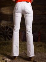 Лот: 9951252. Фото: 2. белый клеш. Женская одежда