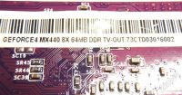 Лот: 1775213. Фото: 3. Видеокарта GeForce4 MX440 8X 64MB... Компьютеры, оргтехника, канцтовары