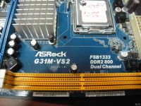 Лот: 13824462. Фото: 3. Материнская плата 775 AsRock G31m-VS2... Компьютеры, оргтехника, канцтовары